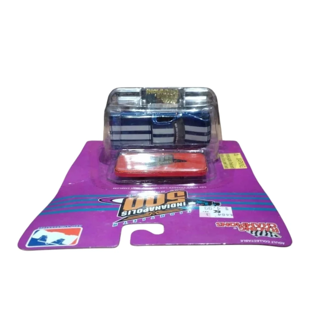 Racing Champions 1:64 Scale Blue& White Striped Indianapolis 500 Die-Cast Truck!